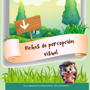 “Misión Ojos de Erizo 🦔✨” – Pack de Percepción Visual (PDF imprimible)