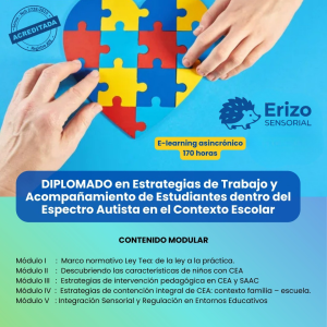 DIPLOMADO en Estrategias de Trabajo y Acompañamiento de Estudiantes dentro del Espectro Autista en el Contexto Escolar