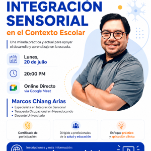🧠 Workshop Online — Integración Sensorial en el Contexto Escolar