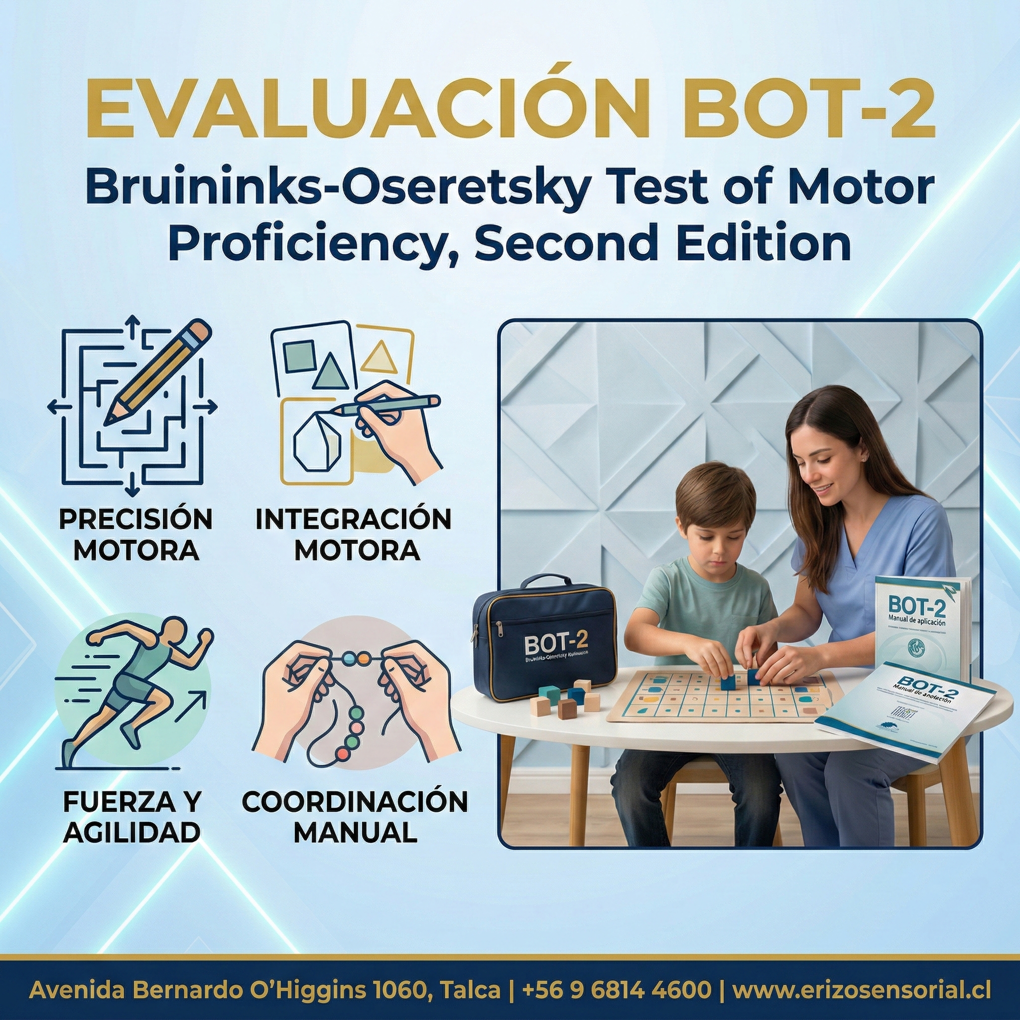 Evaluación BOT-2: Competencia Motora en Niños y Adolescentes