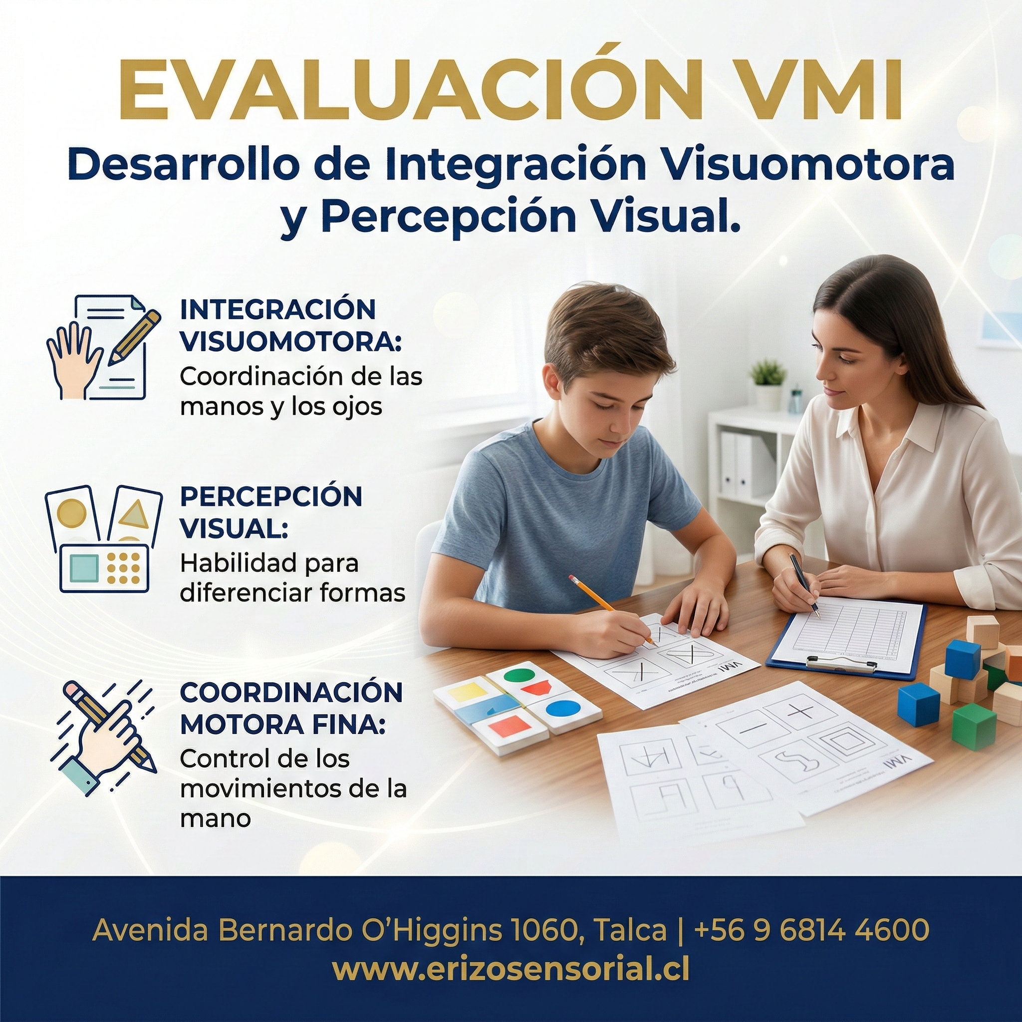 Evaluación VMI: Integración Visomotora en Niños y Adolescentes