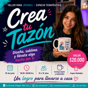 ☕ Crea tu Tazón · Taller para Jóvenes