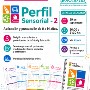 Curso Perfil Sensorial-2 — Aplicación y puntuación de 0 a 14 años