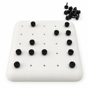 Clavijero con clavijas